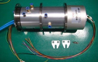 이중 로터리조인트 SKS-MB1605 (AIR 3CH, OIL2CH, 슬립링 16CH)